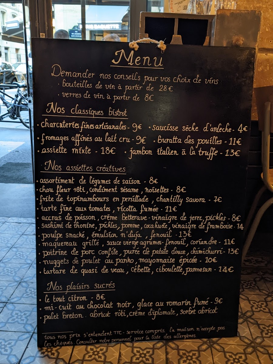 Menu La Robe Et Le Palais-5