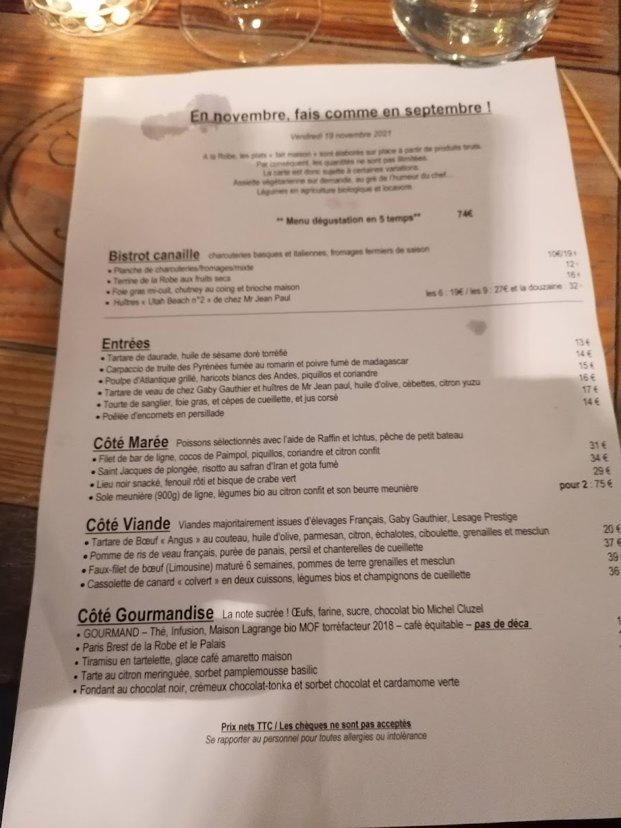 Menu La Robe Et Le Palais-7